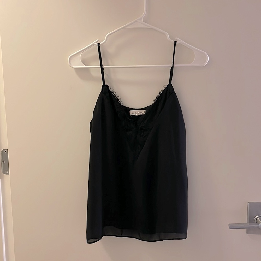 Socialite Black Tank Top